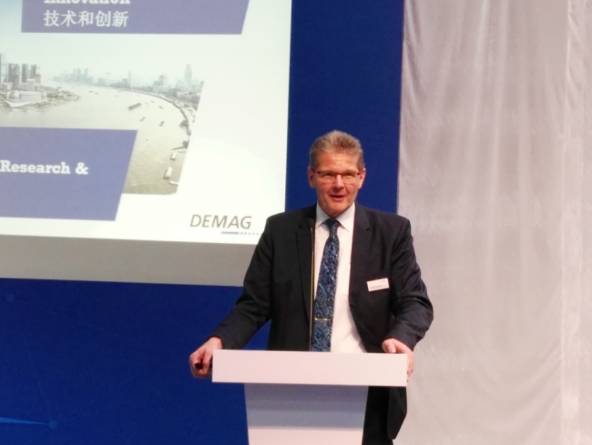 Franz Schulte，德马格研发高级副总裁