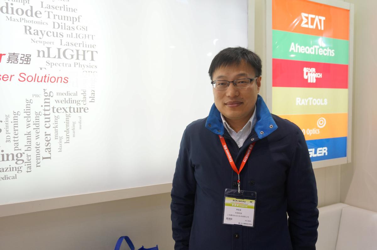  李思佳，上海嘉强自动化技术有限公司总经理