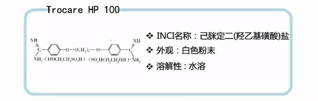 PCHi 2017展会预览：新型祛屑剂TROCARE HP 100 {INCI：己脒定 二(羟乙基磺酸）盐}