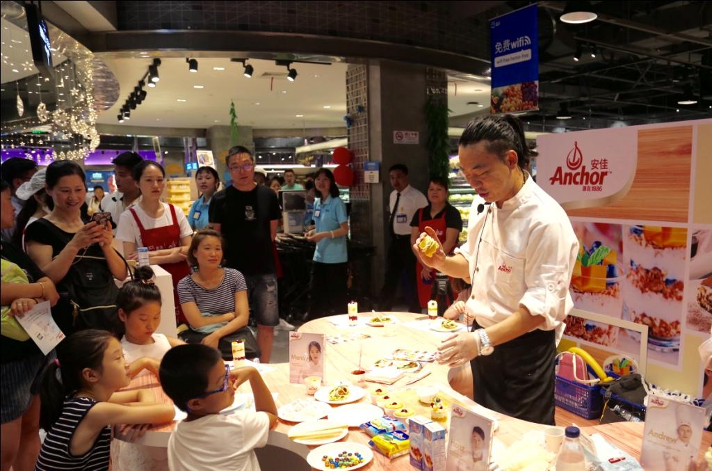恒天然安佳与盒马鲜生打造烘焙教室米其林餐厅大厨亲授夏日甜品-1