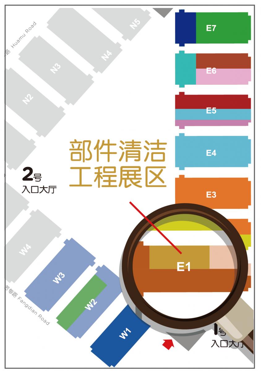 绝佳展区位置，最佳观众人流