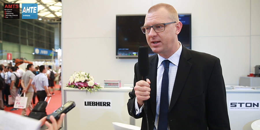 Liebherr自动化系统全球业务发展总监闻马先生