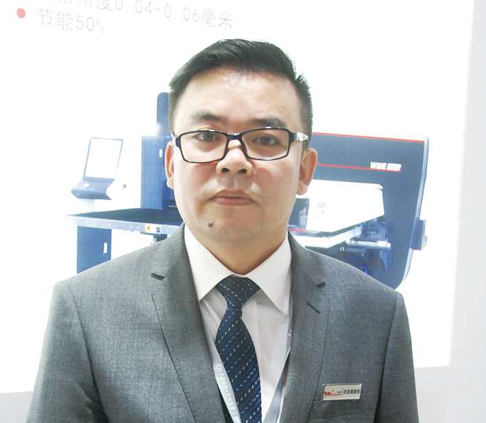 陈建国，河北沃克曼数控机械有限公司服务、销售副总经理