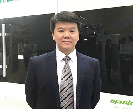 李正上，苏州大族松谷智能装备股份有限公司副总经理