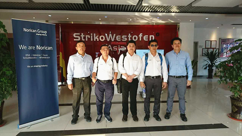 史杰克西团队亮相2017中国国际压铸会议暨展览会