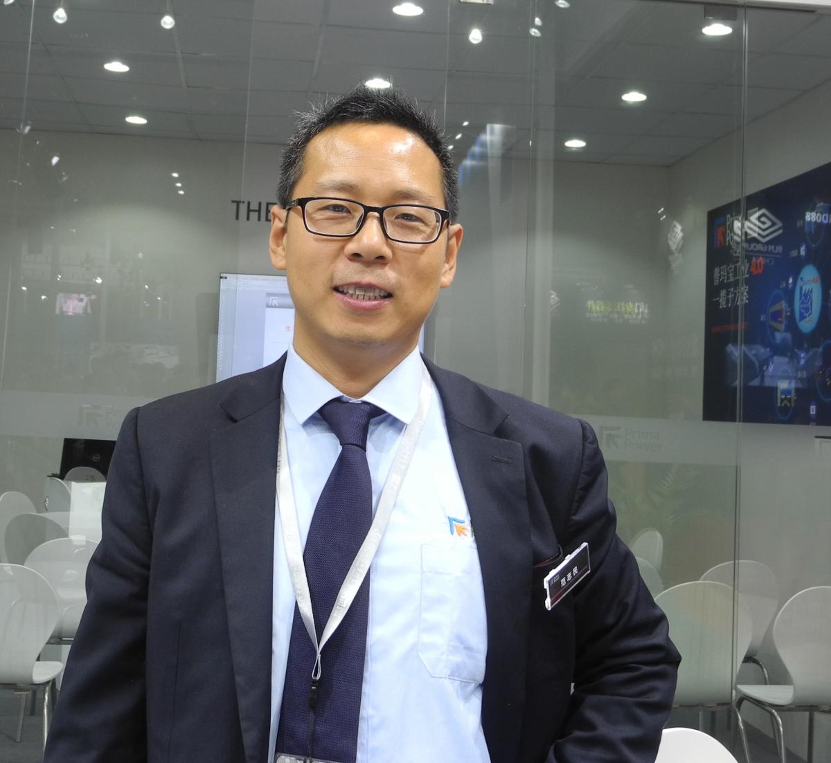 范志民,普玛宝钣金设备(苏州)有限公司销售总监