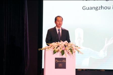 广州市政府副秘书长刁爱林先生致辞