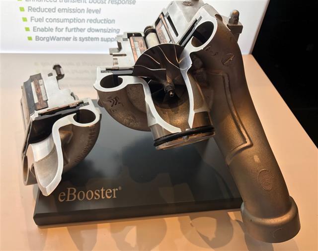 博格华纳电子增压器eBooster