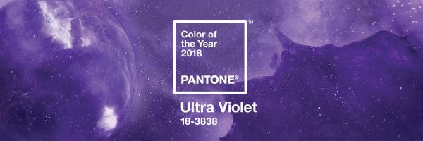 潘通发布2018年度代表色——PANTONE 18-3838 紫外光