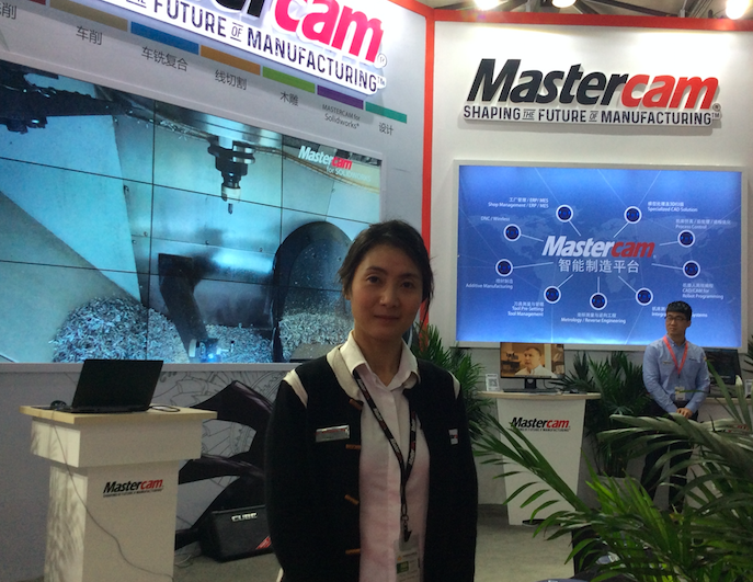 李颖，CNC Software,inc.中国服务中心总经理，大中华区经理
