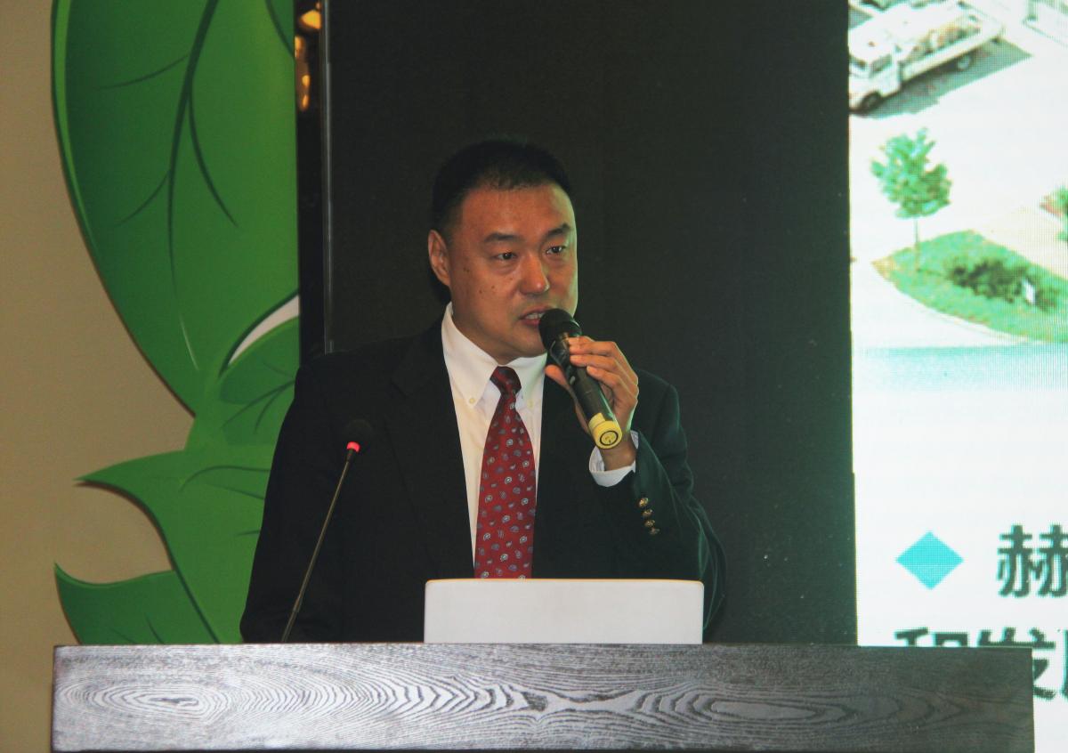 赫克中国总经理姚雪致欢迎辞