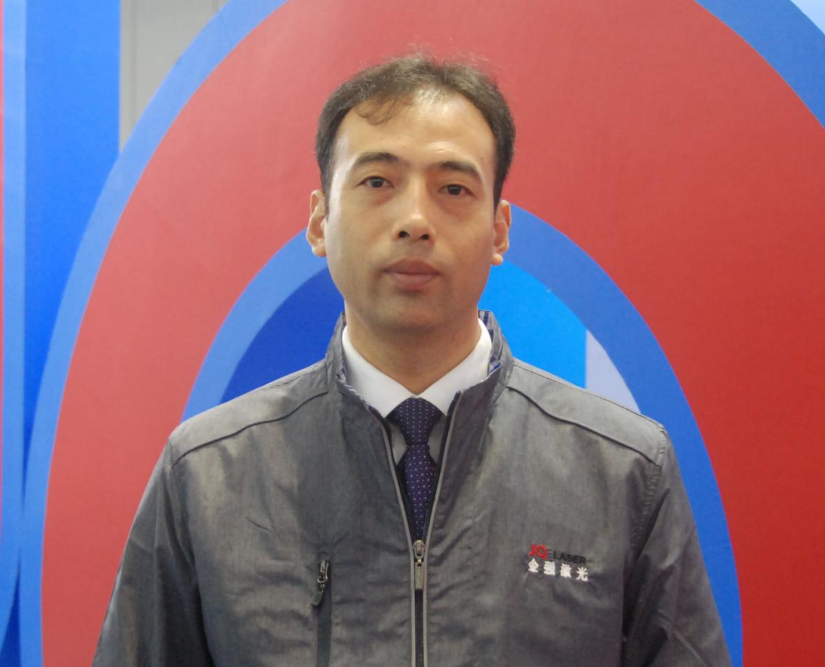 赵方强，济南金强激光数控设备有限公司董事长