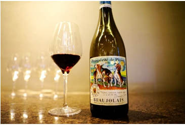 顺应中国市场需求的博若莱大区级红葡萄酒Domaine Piron Dog Year 2016