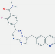 Capmatinib的分子结构式 （图片来源：PubChem - NIH）