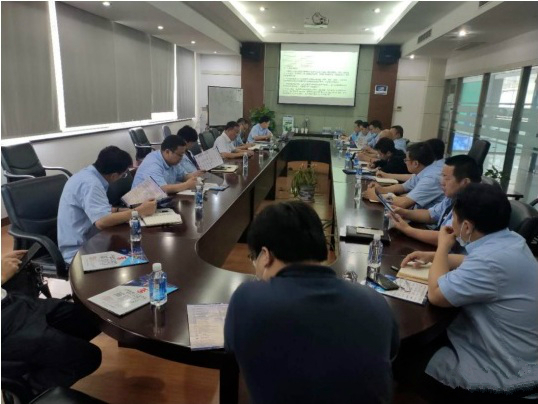 江苏阀协盛根林秘书长应邀在中核科技销售工作会议做行业趋势简要发言