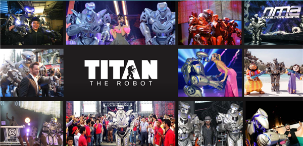 TITAN曾与多位国际巨星同台演出
