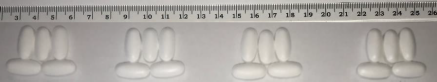 图 4 安慰剂片剂 (950 mg, 19.3 X 9.2)