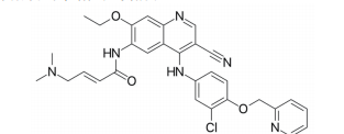 ▲Neratinib的分子结构式（图片来源：Anypodetos [Public domain]）