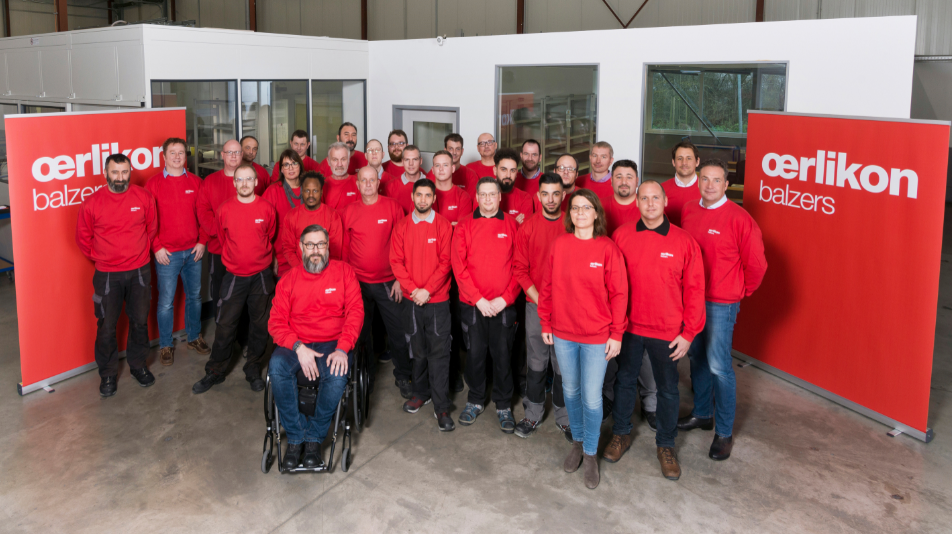 Group photo Oerlikon Balzers D-Coat
