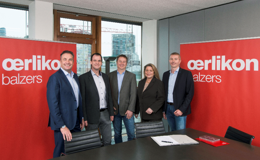 Signing Oerlikon Balzers D-Coat 
