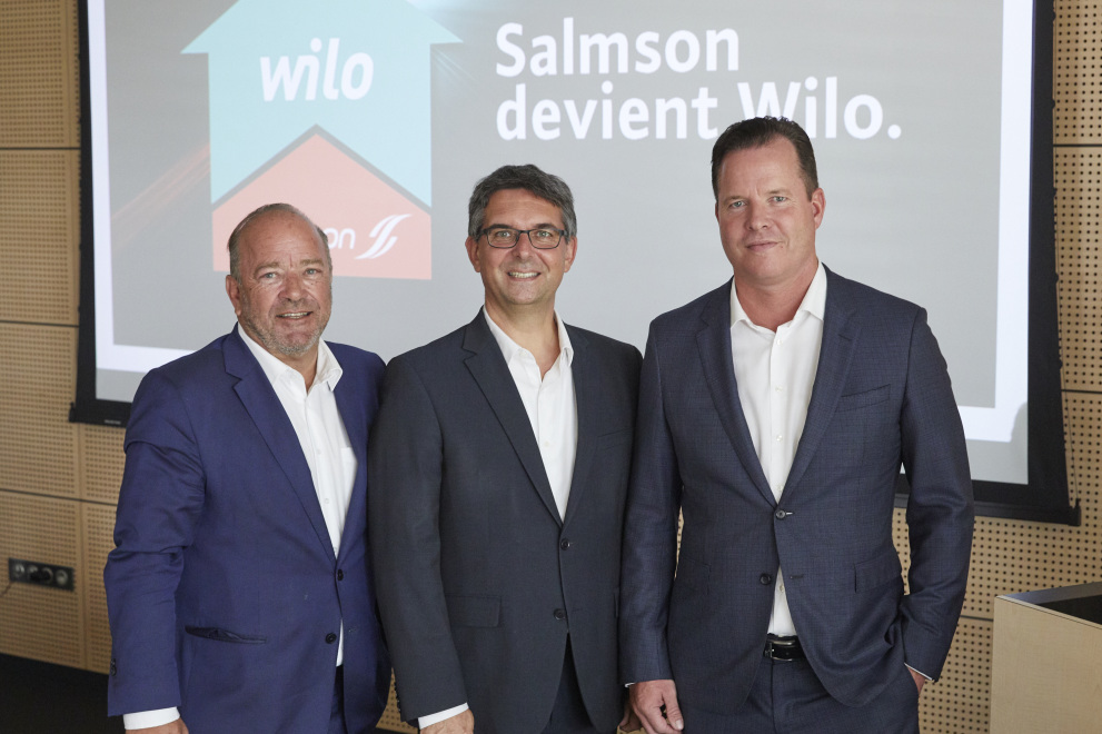 SALMSON品牌与WILO（威乐）品牌合并