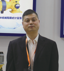 浙江力高泵业科技有限公司销售经理张建锋