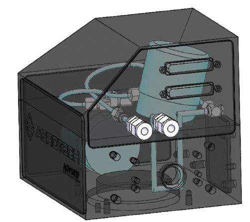 图2：用于扫描系统的水冷回路示例。