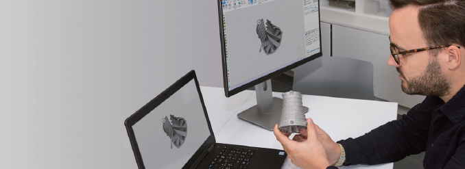 3D打印能灵活地为数百或数千个应用打印特定的航空零件。