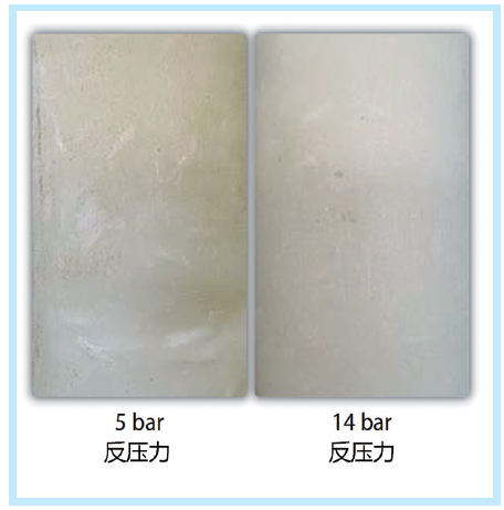 图6 纤维比例为30%（按重量计）时可以 达到的均匀性（来源：Kunststofftechnik Paderborn）