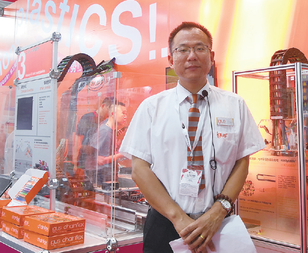 易格斯（上海）有限公司机床行业产品经理李昉先生