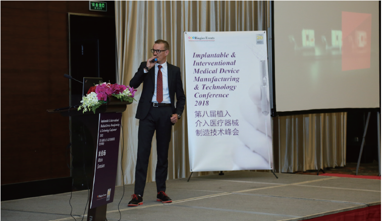 因代克斯贸易上海有限公司医疗产品技术经理  Mr. Markus Marguart