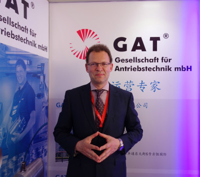 Hans Ulrich Kugele先生，GAT传动技术销售总监。
