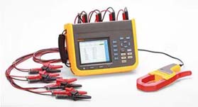 Fluke Norma 6000便携式功率分析仪应用 ——电机测试-功率、效率、谐波