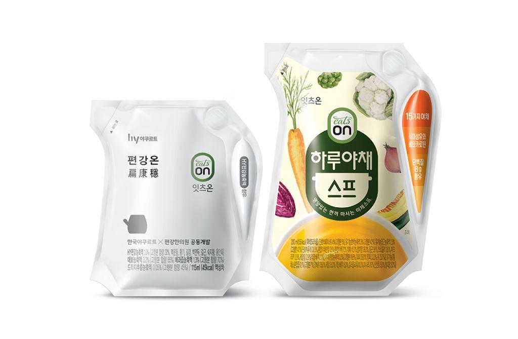 养乐多韩国首款无菌型饮料——爱克林装产品上市