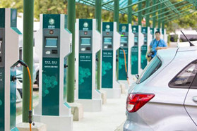 到2020年，中国充电基础设施将满足500万辆电动汽车