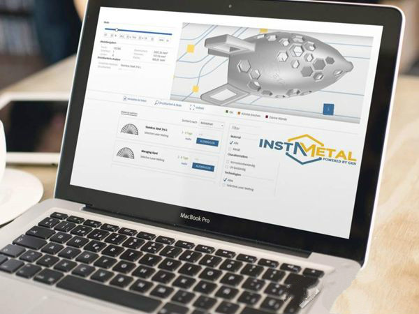InstAMetal：像亚马逊一样简单易用的金属3D打印件订购平台