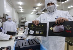 科尔沁贴体包装牛肉闪亮登陆京东生鲜