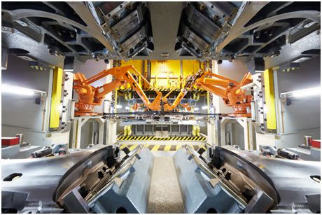 宝沃智能工厂亮相