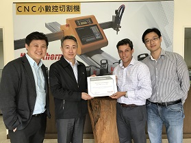 Hypertherm 指定新焊易为其 Powermax 手持式电离子切割系统在台独家总经销商