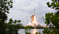 SpaceX 接轨国际空间站，万亿级别市场风口已经开启！