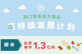 “绿色生活由此起”，澳门喜来登大酒店开启环保模式