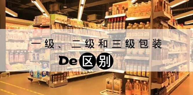 包装涨姿势 | 一级、二级和三级包装的区别？