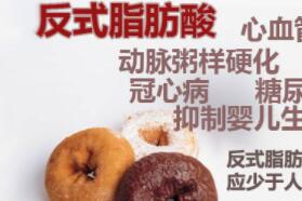 印度拟限制反式脂肪酸含量，2022年1月1日起实施