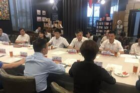 北京丰台区领导与凯普林光电等企业代表座谈