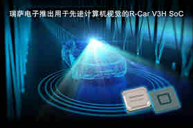 瑞萨电子推出用于3、4级自动驾驶汽车前视摄像头的R-Car V3H SoC