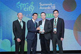 英飞凌荣膺“香港智慧城市大奖2018”杰出智能路灯系统奖项