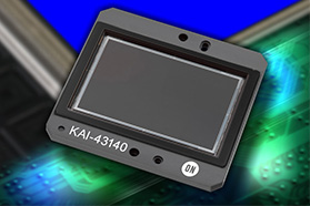 KAI-43140 CCD 图像传感器提供高分辨率及图像均匀性