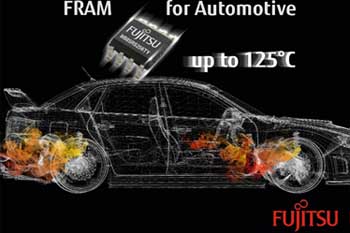 富士通针对车载电子和工业控制系统推出全新FRAM存储解决方案