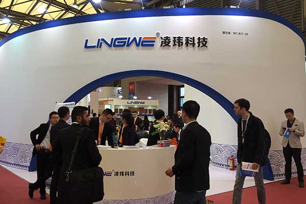 新材料领域的中国供应商——凌玮科技亮相于2017中国国际涂料展