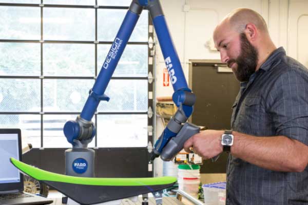 新的 FARO® Design ScanArm® 2.0 改进了产品设计工作流程